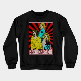 Bananaram 80s Pop Art Fan Art Crewneck Sweatshirt